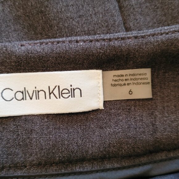 Calvin Klein Career Professional Blazer with Skirt Suit Set - Picture 7 of 8